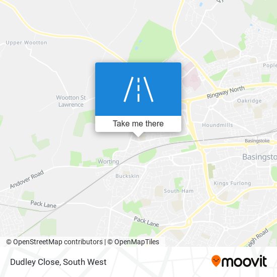 Dudley Close map