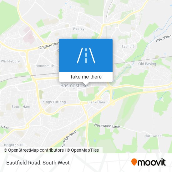 Eastfield Road map