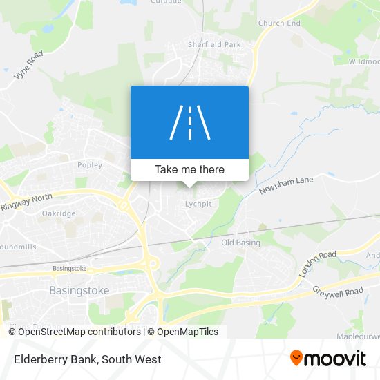 Elderberry Bank map