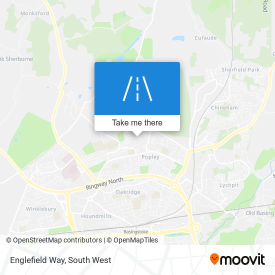 Englefield Way map