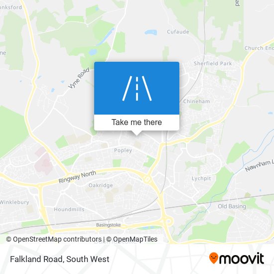 Falkland Road map