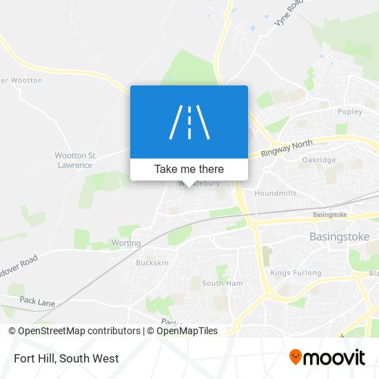 Fort Hill map