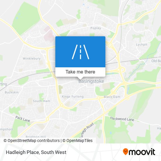 Hadleigh Place map
