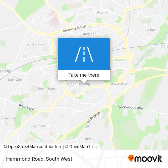 Hammond Road map