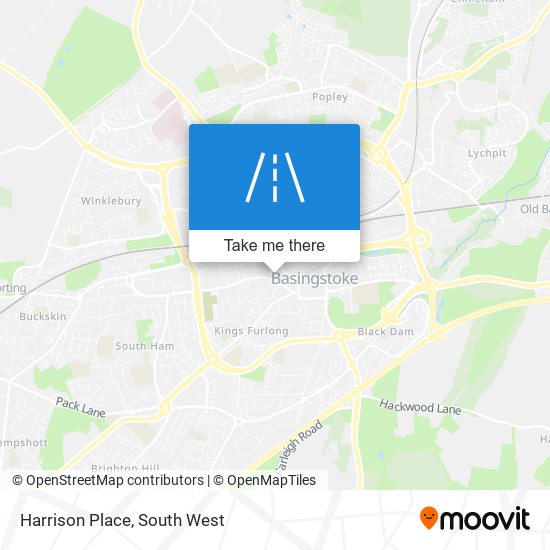 Harrison Place map