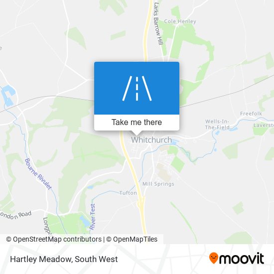 Hartley Meadow map