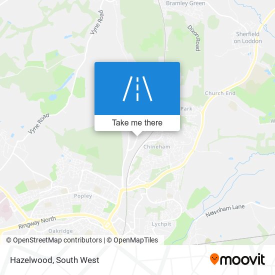Hazelwood map