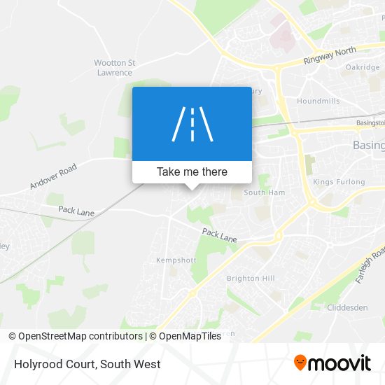 Holyrood Court map