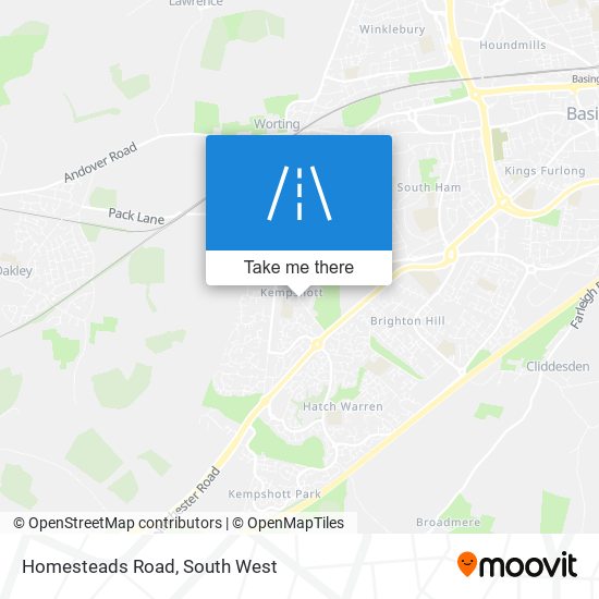 Homesteads Road map