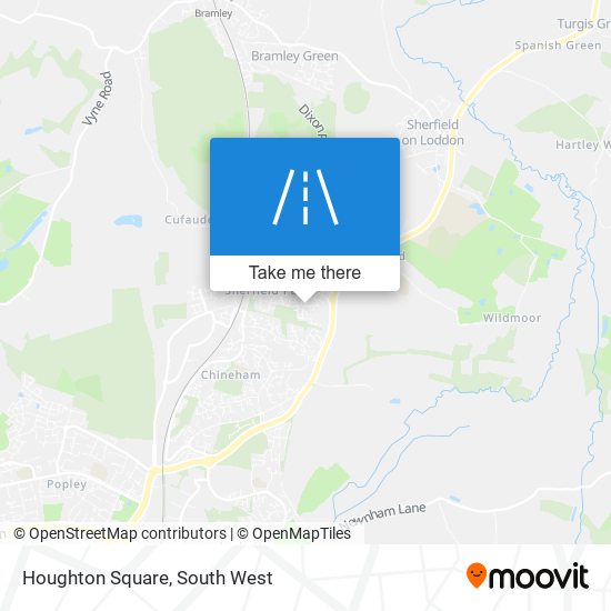 Houghton Square map