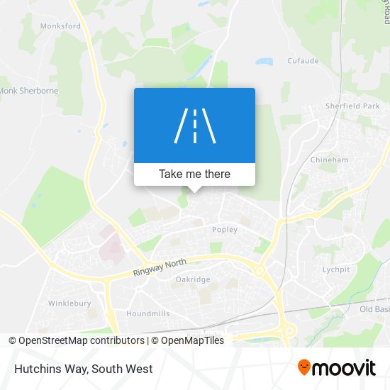 Hutchins Way map