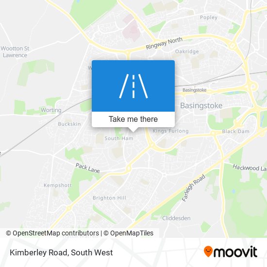 Kimberley Road map