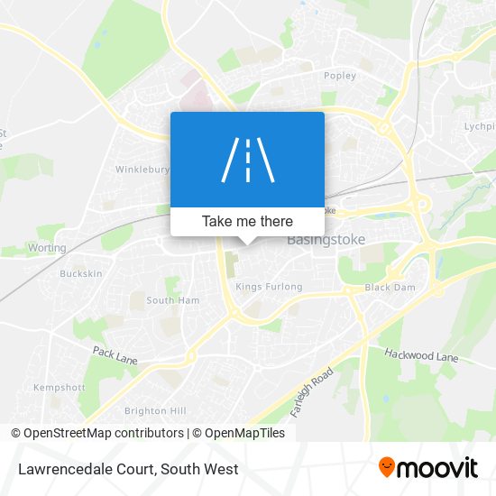 Lawrencedale Court map