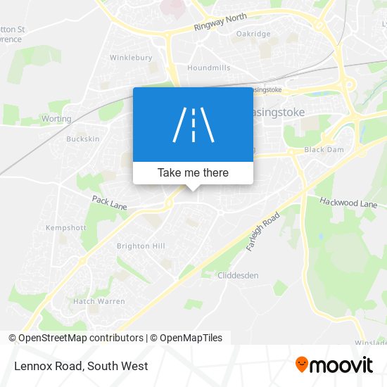 Lennox Road map