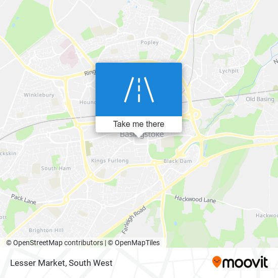 Lesser Market map