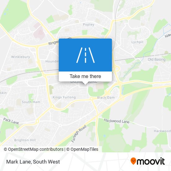 Mark Lane map