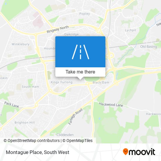 Montague Place map