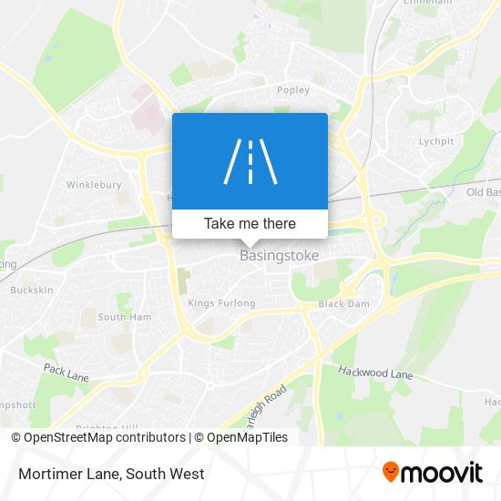 Mortimer Lane map