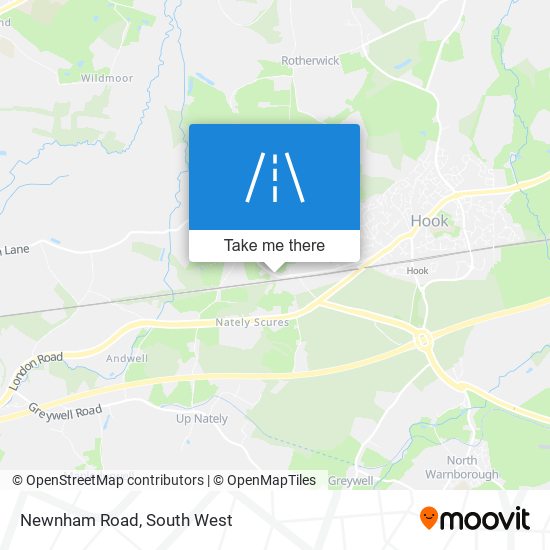 Newnham Road map