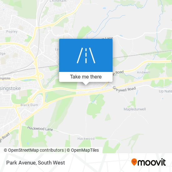 Park Avenue map