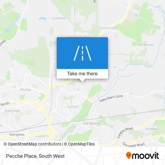 Pecche Place map