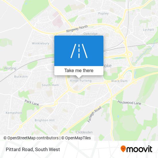 Pittard Road map