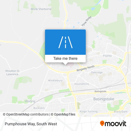 Pumphouse Way map