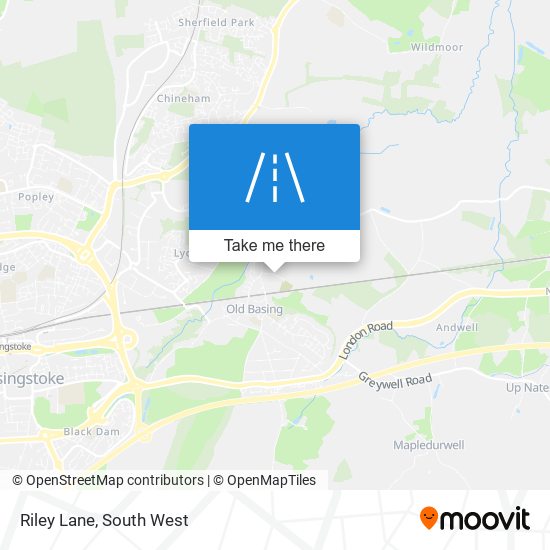 Riley Lane map