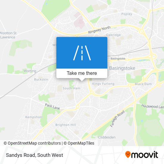 Sandys Road map