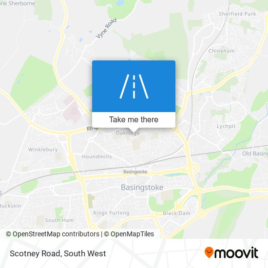 Scotney Road map