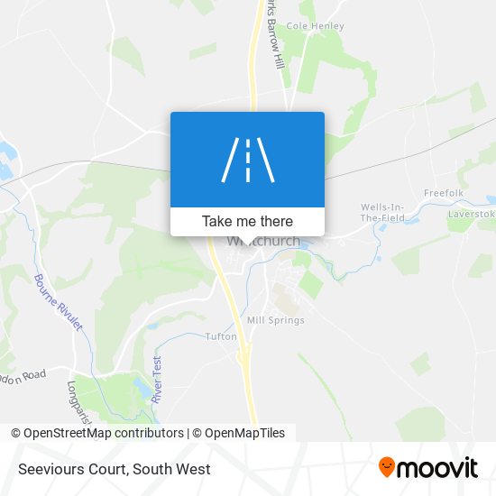 Seeviours Court map