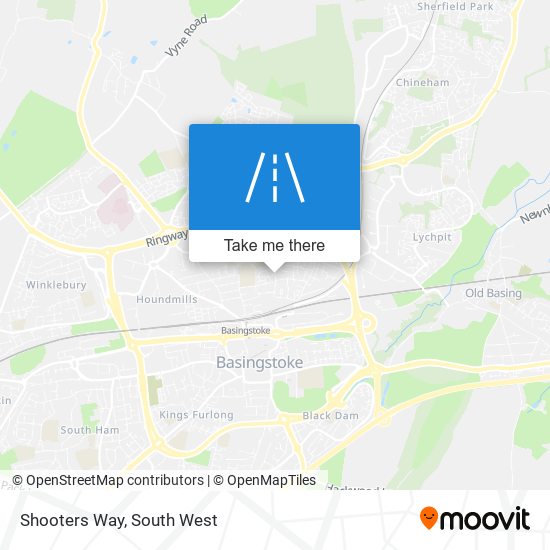 Shooters Way map