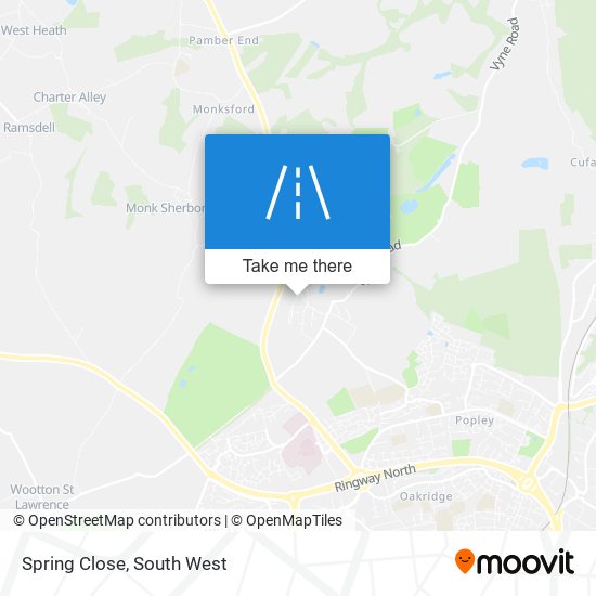 Spring Close map