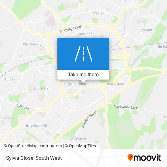 Sylvia Close map