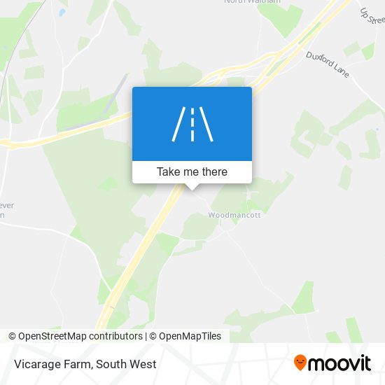 Vicarage Farm map