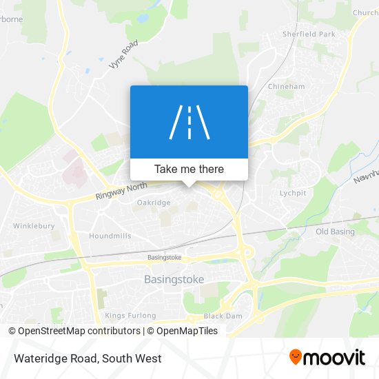 Wateridge Road map