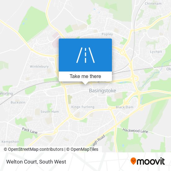 Welton Court map