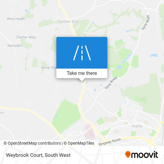 Weybrook Court map