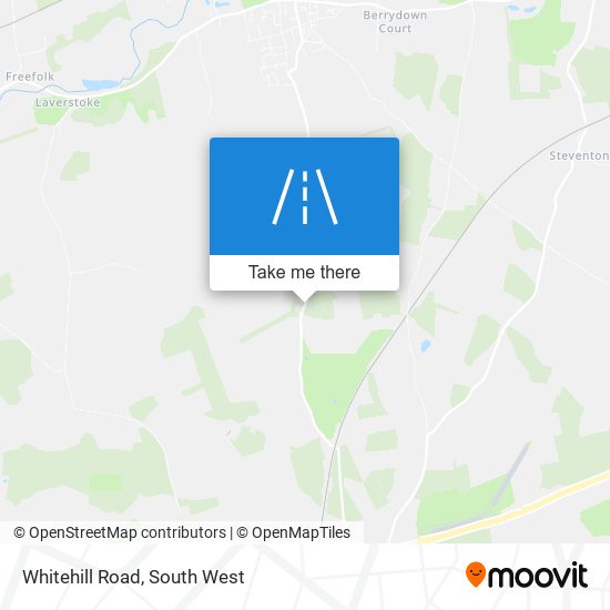 Whitehill Road map