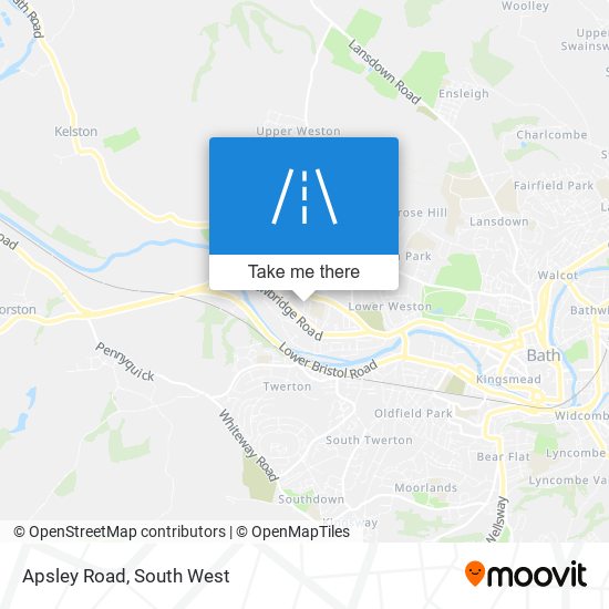 Apsley Road map