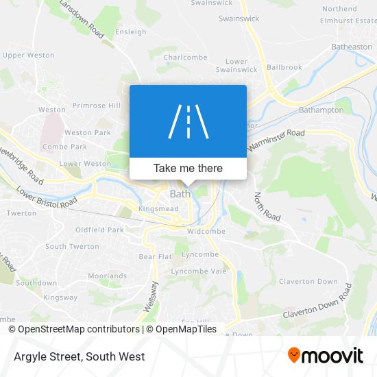 Argyle Street map