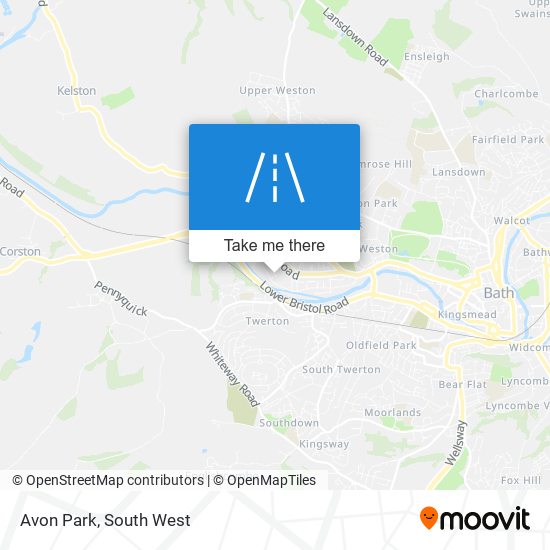 Avon Park map