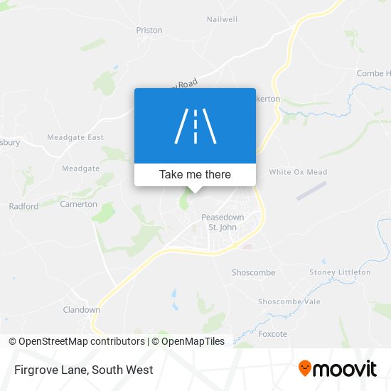 Firgrove Lane map