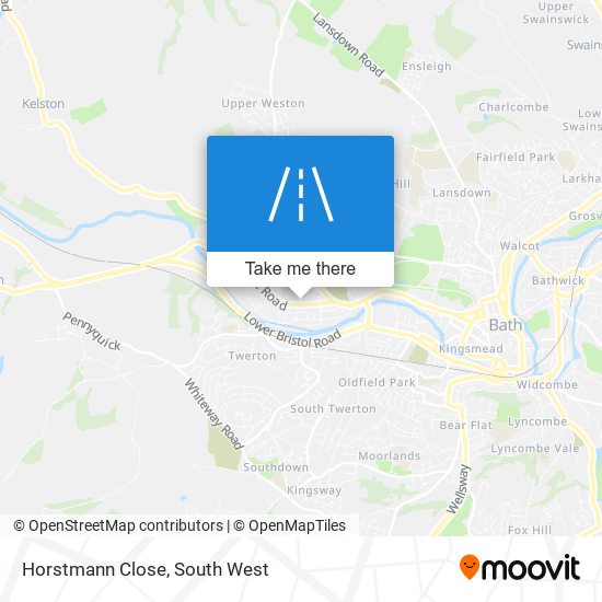 Horstmann Close map