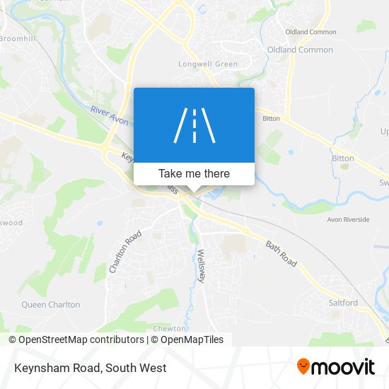 Keynsham Road map