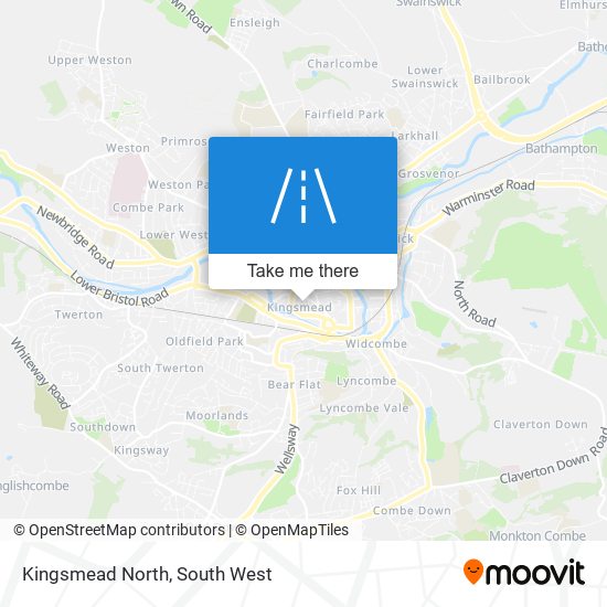 Kingsmead North map