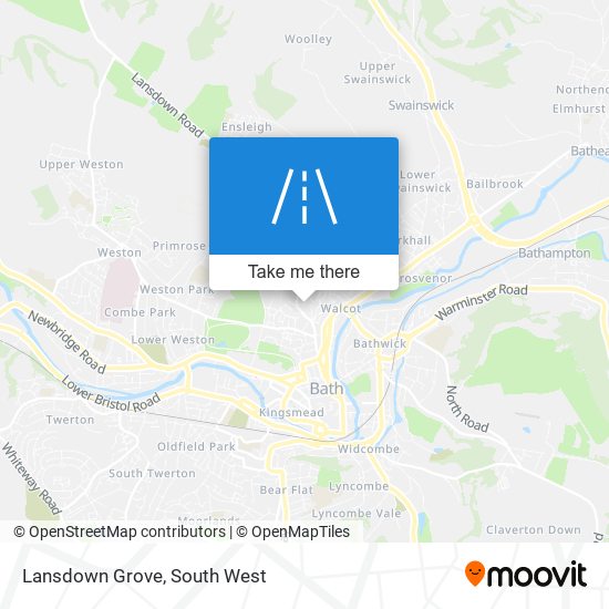 Lansdown Grove map