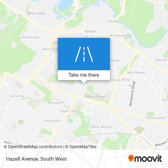 Hazell Avenue map