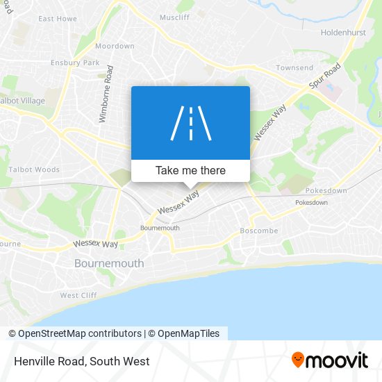 Henville Road map