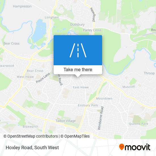 Hoxley Road map